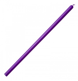 Свеча 30 см четырехчасовая фиолетовая